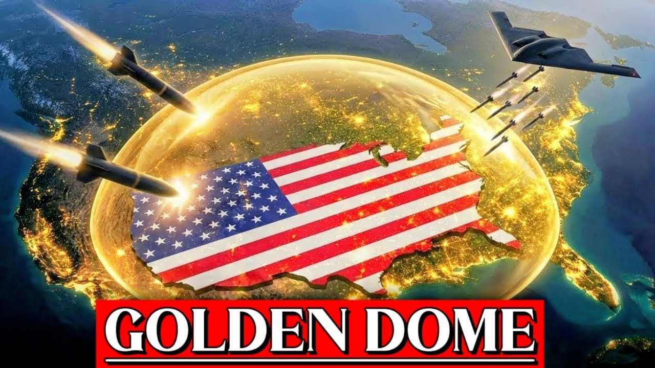 How the USA Is Building a $175B Golden Dome 🇺🇸 — Inside SpaceX’s Secret Shield Around Earth (Concept