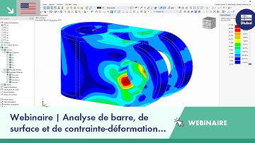 [EN] Webinaire | Analyse de barre, de surface et de contrainte-déformation de solide dans RFEM 6