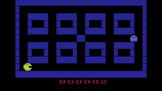 ATARI 2600 Batari Man PAC MAN PACMAN ELEMENTS WITH BATARI BASIC 2006 Chris Read bin zip