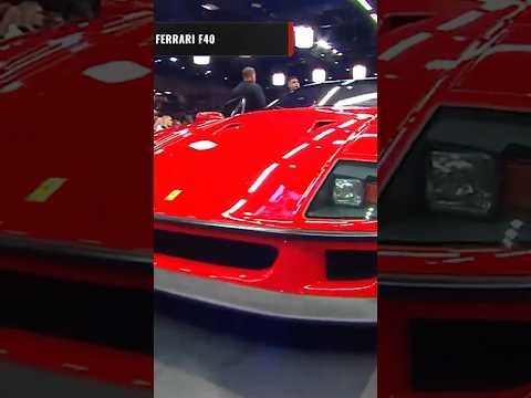 Ferrari F40 Sold for Over 2 Million! | Mecum Auctioms Indy