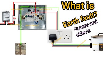 Earth fault Explained |Causes and effects of Earth fault|