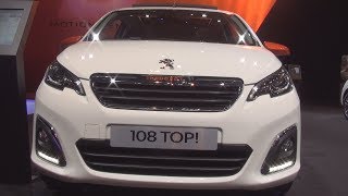 Peugeot 108 TOP! Rolland Garros 5P 1.0 VTi 68 ETG5 (2017) Exterior and Interior