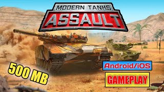 MODERN ASSAULT TANKS: PVP tank game | gameplay (Android/iOS) screenshot 5