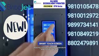 ALLWIN NEW ECOSOLVENT PRINTER EP16