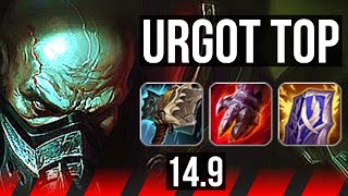 URGOT vs DARIUS (TOP) | Legendary, 700+ games | NA Master | 14.9