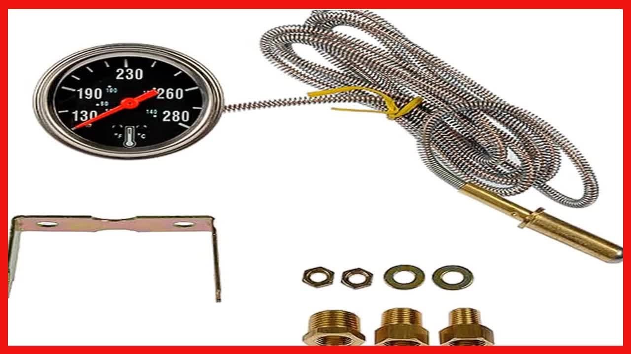 Great product -  Dorman 7-123 Water Temperature Gauge - Mechanical