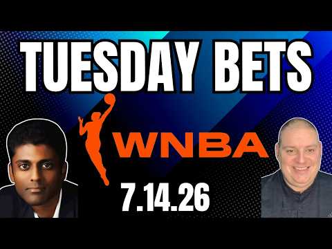 Tuesday WNBA Picks - 7/14/26 l Craig Trapp & Indian Cowboy WNBA Betting Picks & Predictions