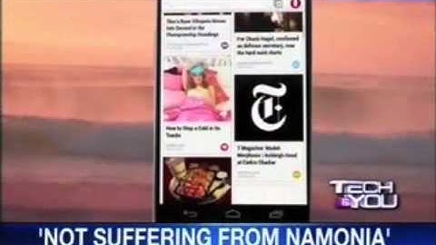 Opera for Android on NewsX