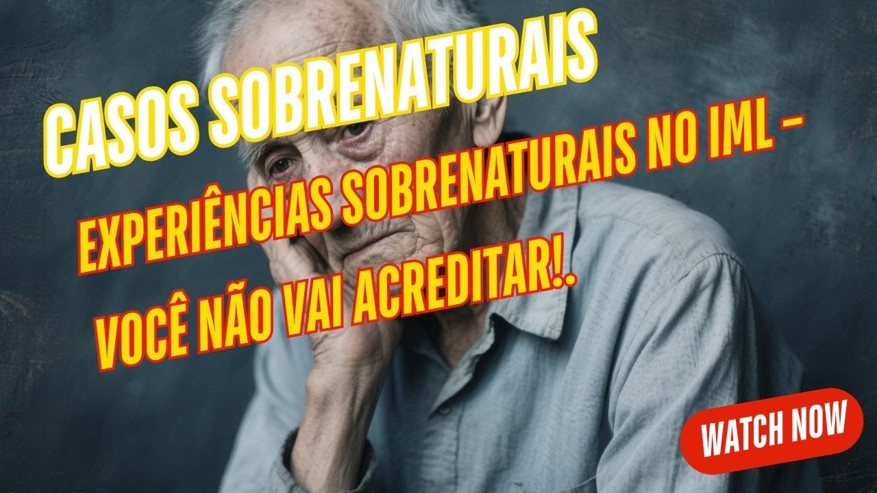 Experiências Sobrenaturais no IML – Você Não Vai Acreditar!.