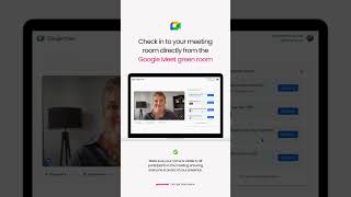 #GoPoTuesdayTips : Check in to your meeting room directly from the Google Meet green room✨