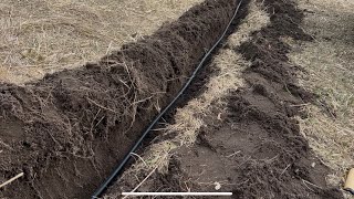 How to Correctly Bury Electric Wire under a Gate