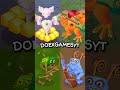 BOWGART, SHRUBB, RIFF and RHYSMUTH quartet #shorts #mysingingmonsters #msmduets #msmdof