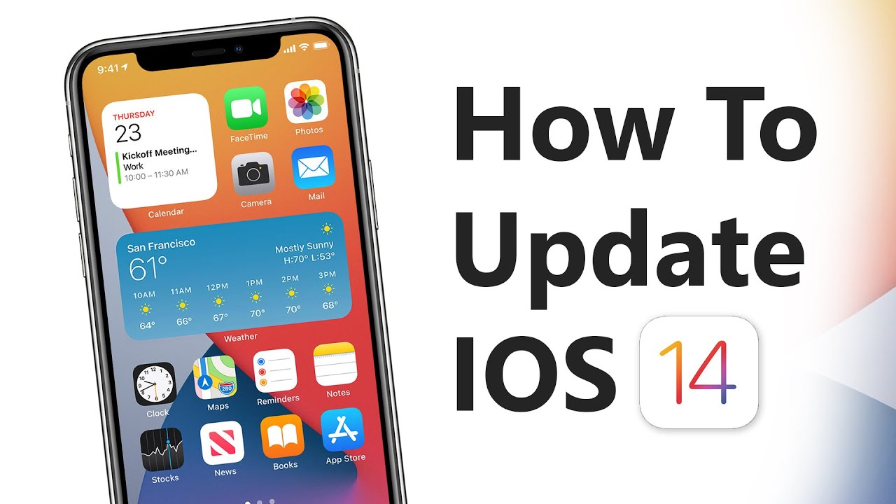 How to download and install iOS 14 - Apple #shorts - YouTube