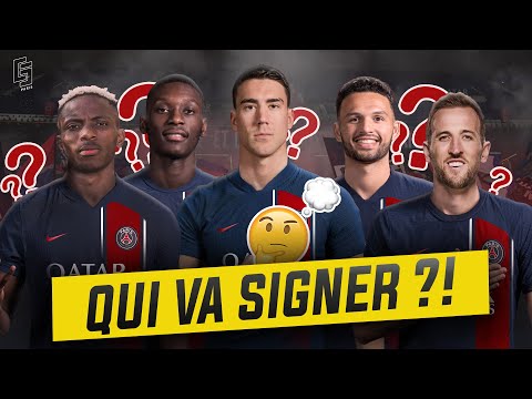 💣 KANE, KOLO MUANI, VLAHOVIC ... Qui sera le prochain 9 du PSG ?! 🤔
