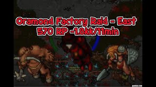Oramond Factory Raid  East - Best places to hunt for Royal Paladin