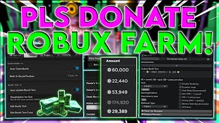 [💸NEW] PLS DONATE Script / Hack | FAST ROBUX AUTO FARM + Troll Features | *PASTEBIN 2023*