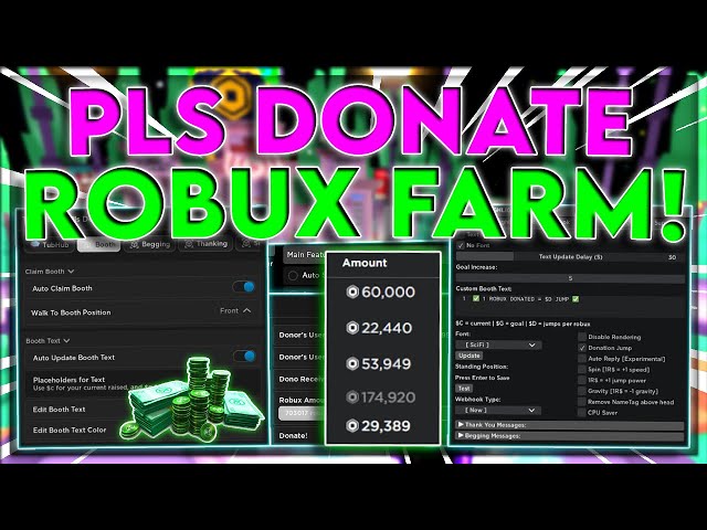 Roblox PLS DONATE💸 Fake Donations Script for krnl! 2022 (WORKING) 