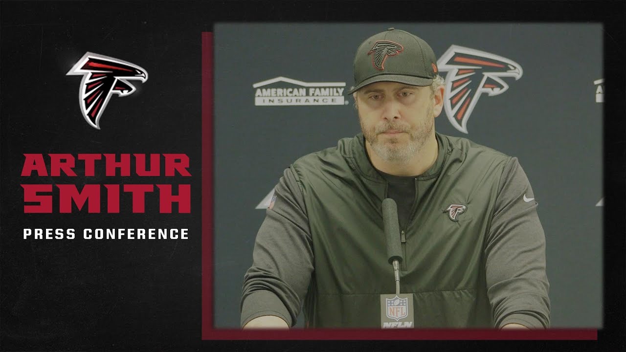 Arthur Smith after loss in Dallas | Atlanta Falcons - YouTube