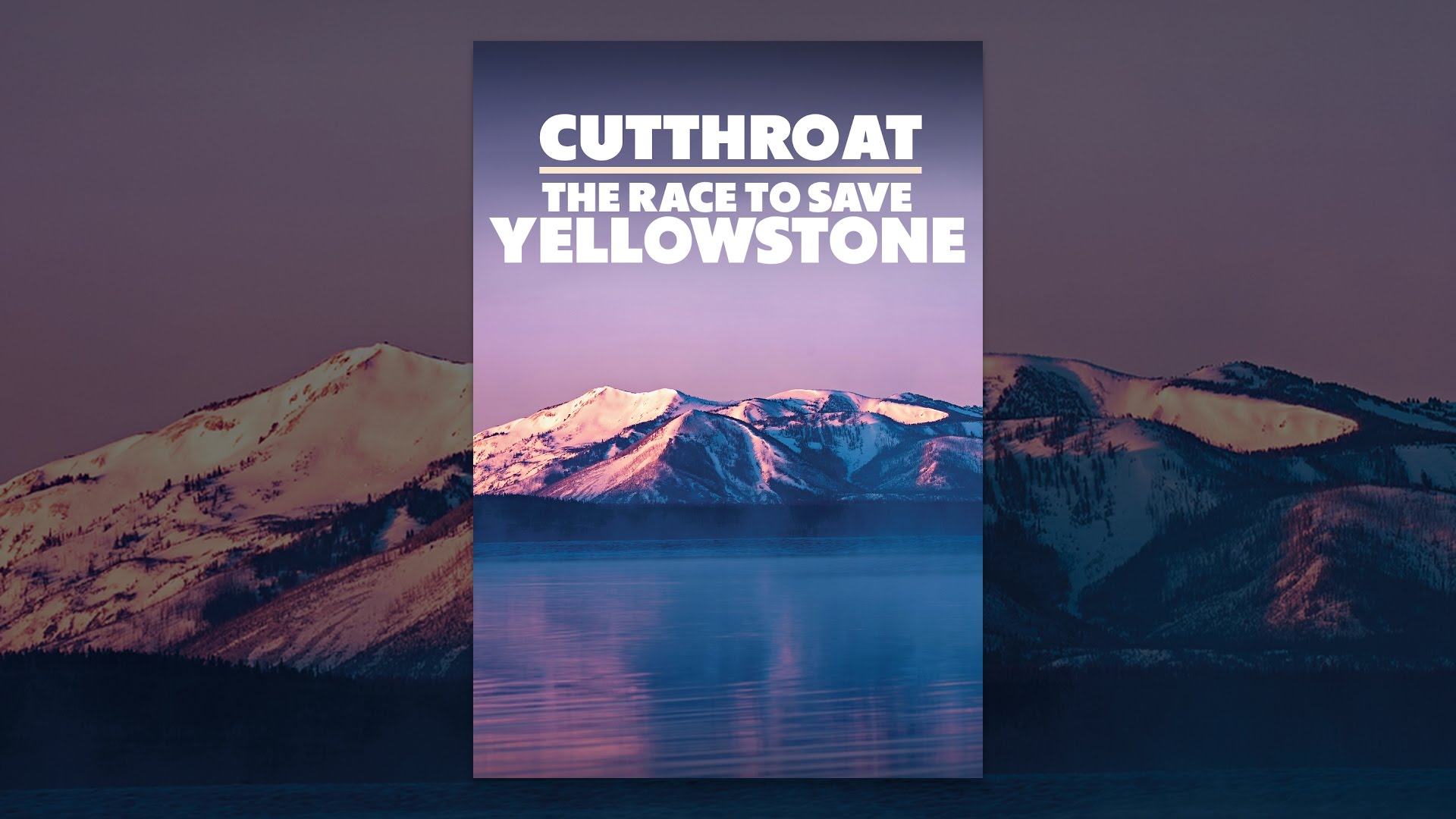 Cutthroat: The Race to Save Yellowstone