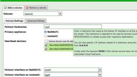 Initialize ZFS HA Cluster