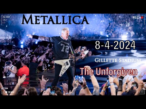 Metallica Gillette Stadium M72 The Unforgiven Live