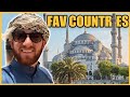 My 10 favorite countries after visiting them all