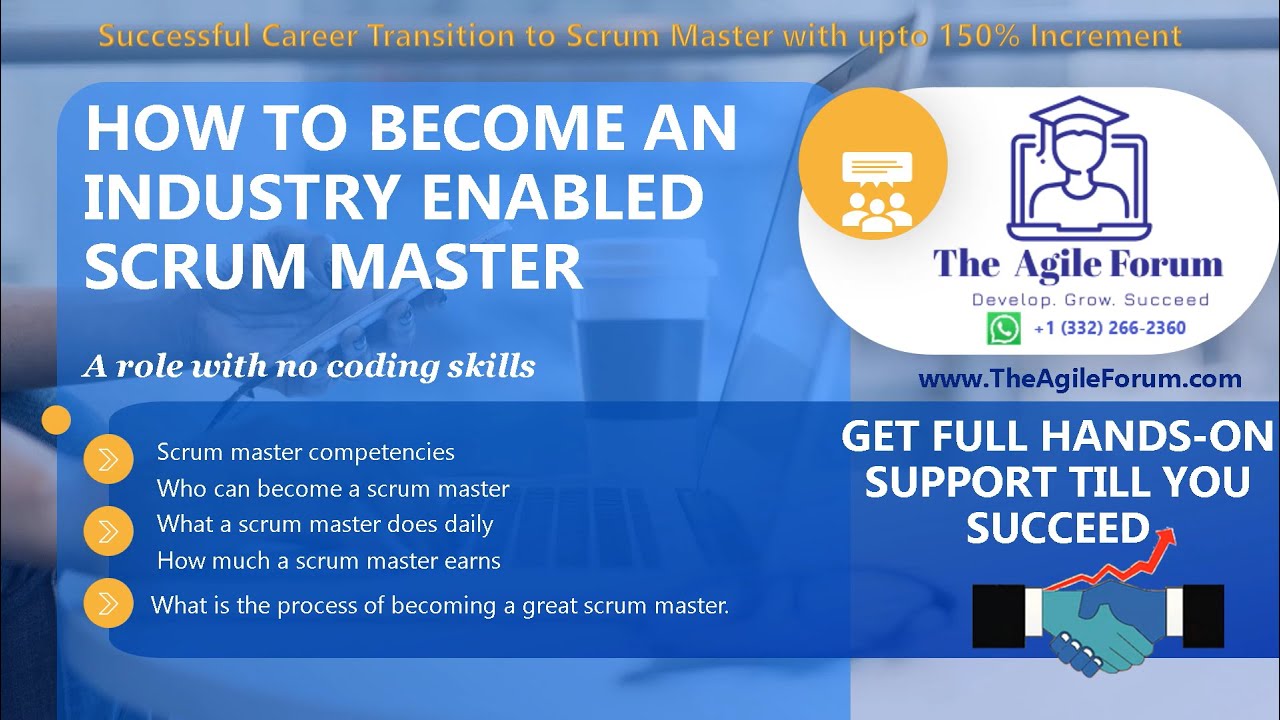 Scrum Master Mentorship Program Scrum Coaching Practical Scrum Master Training Job in 3