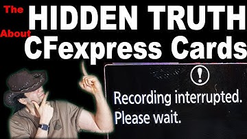 Recording interrupted  Please wait | Nikon Z8 error while recording 8K 60F in RAW explained #error