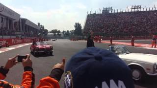 Drivers Parade México 2015 F1