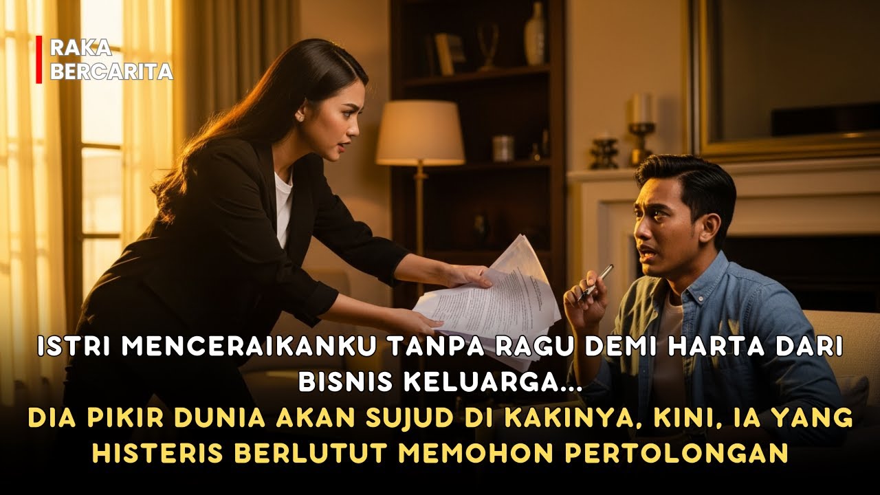 ISTRI MENCERAIKANKU DEMI HARTA HASIL BISNIS KELUARGA—TAPI DIA MALAH MEMOHON AMPUN SETELAH...
