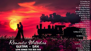 The 100 Most Beautiful Instrumental Love Songs of All Time  Best Relaxing Romantic Guitar  Sax