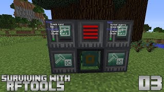 Surviving With RFTools :: E03 - Builder Tree Farm