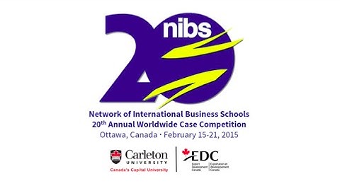 2015 NIBS Case Competition - The #NIBS2015 Experience