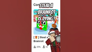 Steal a brainrot is dying? #roblox #stealabrainrot #shorts