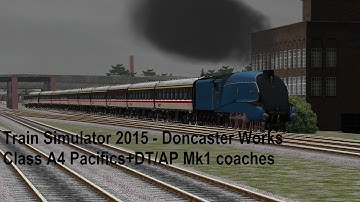 Train Simulator 2015 - 200th Video - Class 47 - DT/AP Mk1 coaches - Doncaster Station