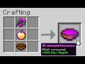 Minecraft UHC but you can craft Grapeapplesauce...