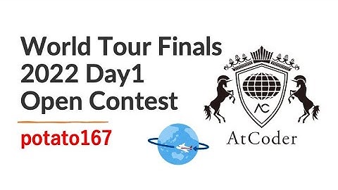 World Tour Finals 2022 Day1（Open Contest） by potato167