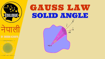 GAUSS LAW || SOLID ANGLE || Explained in Nepali