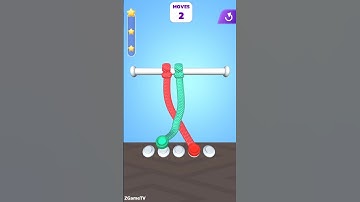 Tangle Master Level 1-2-3-4 #shorts