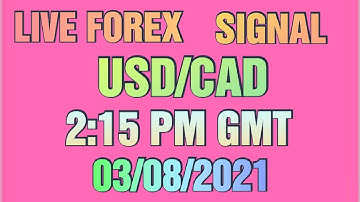Usd/cad price prediction 03/08/2021☆usdcad live forex signal today☆usdcad technical chart analysis