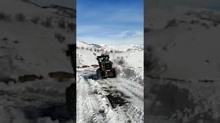 Komatsu Greyderle Karla Mücadele