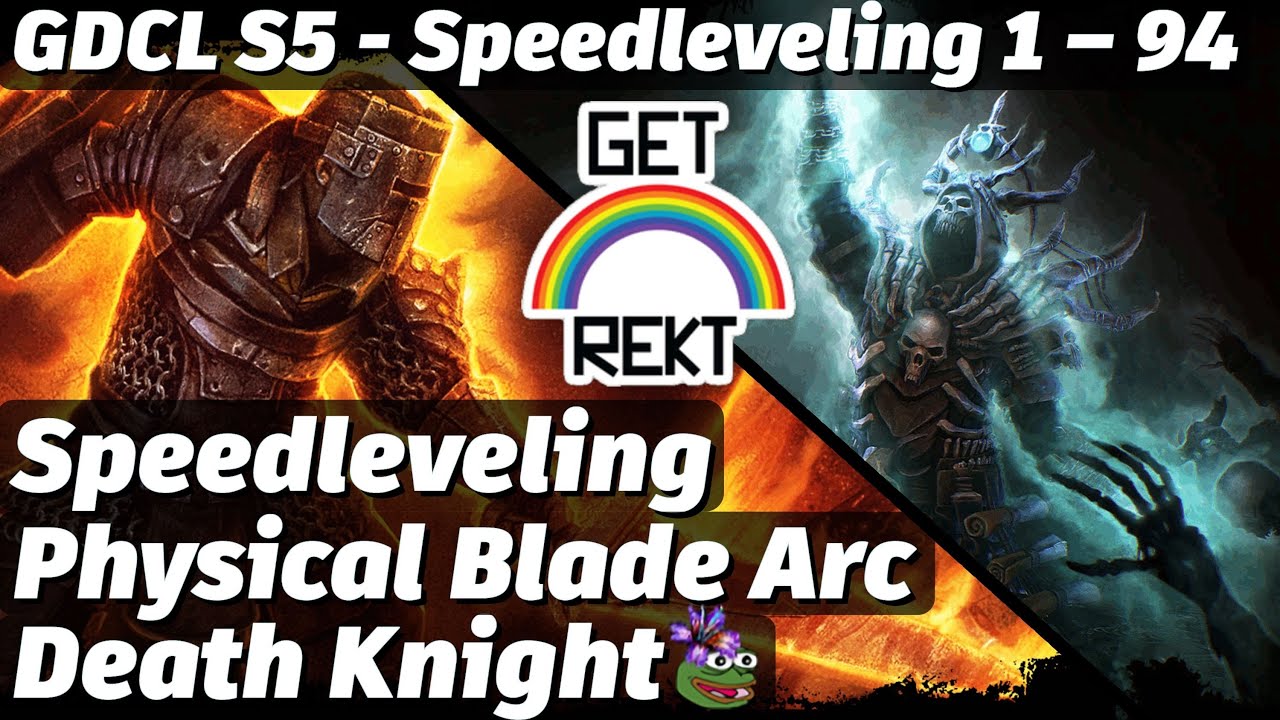 [HC] Grim Dawn S5 Speedleveling Death Knight, physical Forcewave