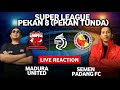 MODE BANTAI TUAN RUMAH ‼️MADURA UNITED 5 vs 1 SEMEN PADANG FC 🔴 Pekan 8 Tunda BRI Super League 2025