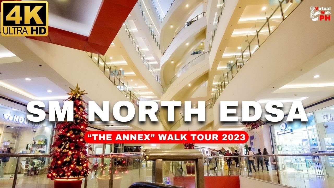 [4K] CHRISTMAS is in the Air | SM North EDSA The Annex Walk Tour 2023 ...