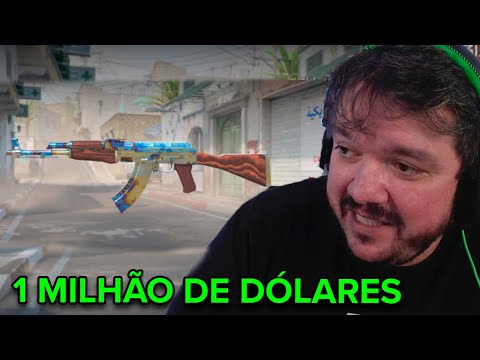 TIRARAM UMA SKIN QUE CUSTA 1 MILHÃO DE DÓLARES | CORTES DO GAULES