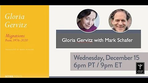 CITY LIGHTS LIVE! Gloria Gervitz with Mark Schafer
