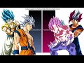 Goku Gogeta VS Vegeta Vegito All Forms Power Levels Over Time Goku Gogeta VS Vegeta Vegito All Forms Power Levels Over Time