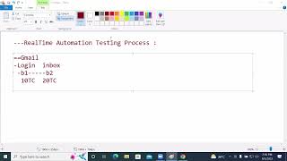 3 Sep    Selenium    RealTime Automation Testing Process