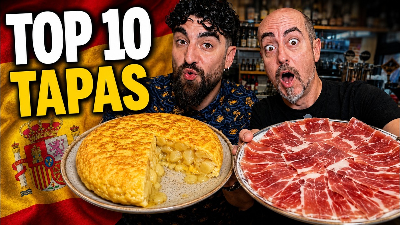 Las 10 MEJORES TAPAS de España | RANKING definitivo