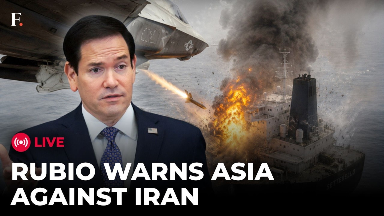 US IRAN WAR LIVE: Rubio Claims Iran Setting 'Dangerous Precedent' With Hormuz Toll Demand |West Asia thumbnail